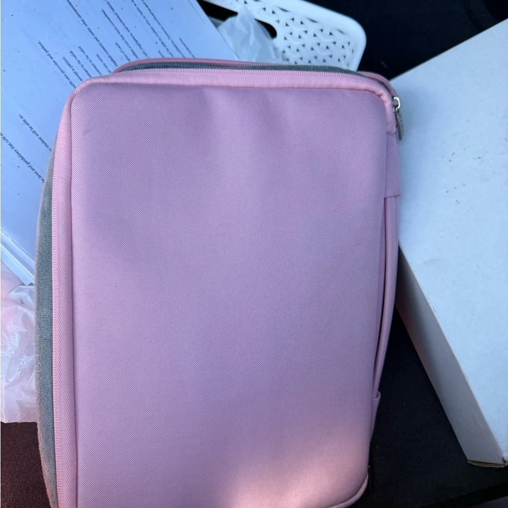 MacBook Pink and Gray Tablet Sleeve